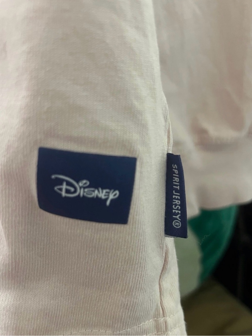 Disney World Women’s Light Pink Spirit Jersey with Pink Balloon Logo - Picture 6 of 6